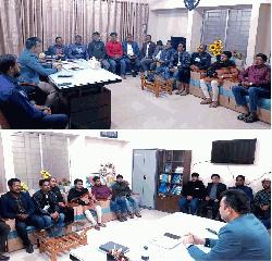 চান্দিনায় সাংবাদিকদের সাথে নবাগত ওসি’র মতবিনিময়