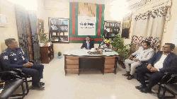 জলঢাকা থানা পরিদর্শন করলেন জেলা প্রশাসক নায়িরুজ্জামান