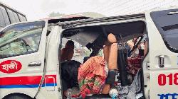 ভাঙ্গায় ট্রাক ও অ্যাম্বুলেন্সের মুখোমুখি সংঘর্ষ, নিহত ৩