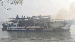 সেন্টমার্টিনগামী জাহাজে আগুনে নিহত এক, উদ্ধার ১৫