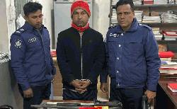 শেরপুরে যৌথ বাহিনীর অভিযানে পুলিশের লুট হওয়া অস্ত্র উদ্ধার, অস্ত্রধারী সন্ত্রাসী গ্রেফতার