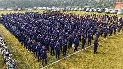 ত্রয়োদশ জাতীয় সংসদ নির্বাচন ও গণভোট-২০২৬ উপলক্ষে কুড়িগ্রাম জেলা পুলিশের ব্রিফিং প্যারেড