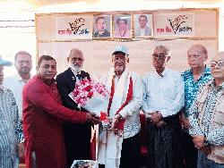 বান্দরবান আসনের নবনির্বাচিত সংসদ সদস্যের সাথে বান্দরবান বিশ্ববিদ্যালয়ের ভাইস চ্যান্সেলরের সৌজন্য সাক্ষাৎ