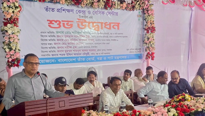 আধুনিক প্রশিক্ষণ ও সহজ শর্তে ঋণে ফিরবে তাঁতশিল্পের ঐতিহ্য: বস্ত্র ও পাট প্রতিমন্ত্রী