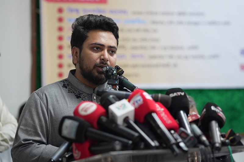 গণতন্ত্র শক্তিশালী না হলে সাম্প্রদায়িক সম্প্রীতি নিশ্চিত হবে না: নাহিদ ইসলাম