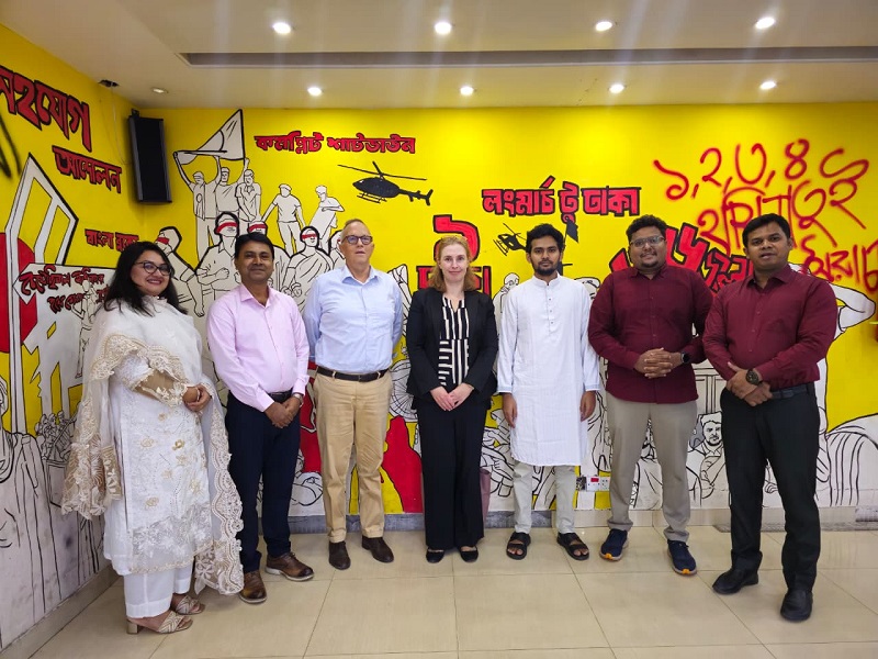 আইআরআই এনসিপি-র সঙ্গে জাতীয় সমীক্ষা প্রতিবেদন বিনিময় করল