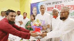 শহীদ উদ্দিন চৌধুরী এ্যানি স্বরাষ্ট্র মন্ত্রণালয়ের দায়িত্ব পাওয়ায় চন্দ্রগঞ্জ প্রেসক্লাবের শুভেচ্ছা