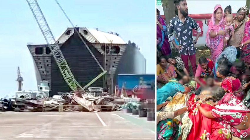 সীতাকুণ্ডে জাহাজে বিস্ফোরণে মৃত বেড়ে ৯, আহত ৩০