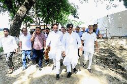 জাতীয় মৎস্য পক্ষের প্রস্তুতি দেখতে কটিয়াদী-পাকুন্দিয়ায় মন্ত্রী-প্রতিমন্ত্রী